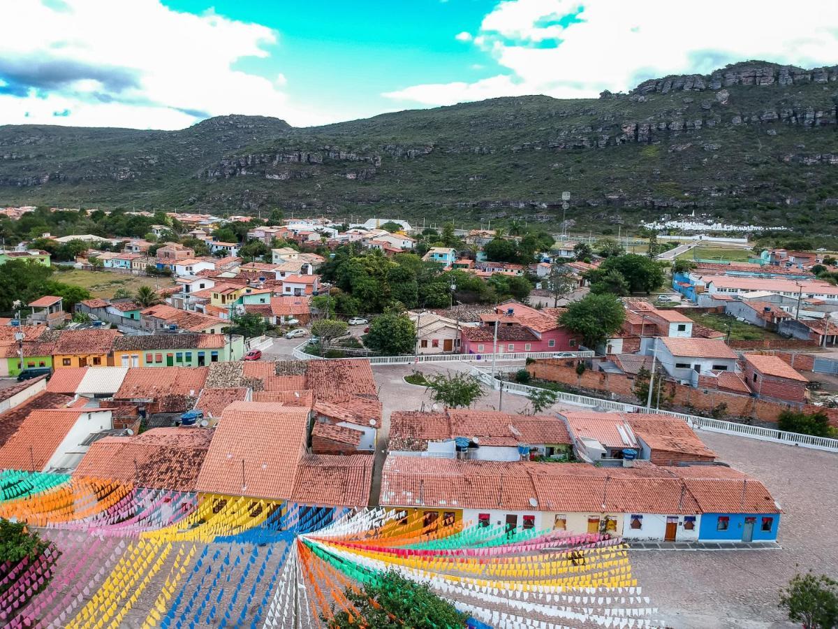 Casita Amarela Na Rua Mais Charmosa De Mucuge - Ba Villa Exterior foto