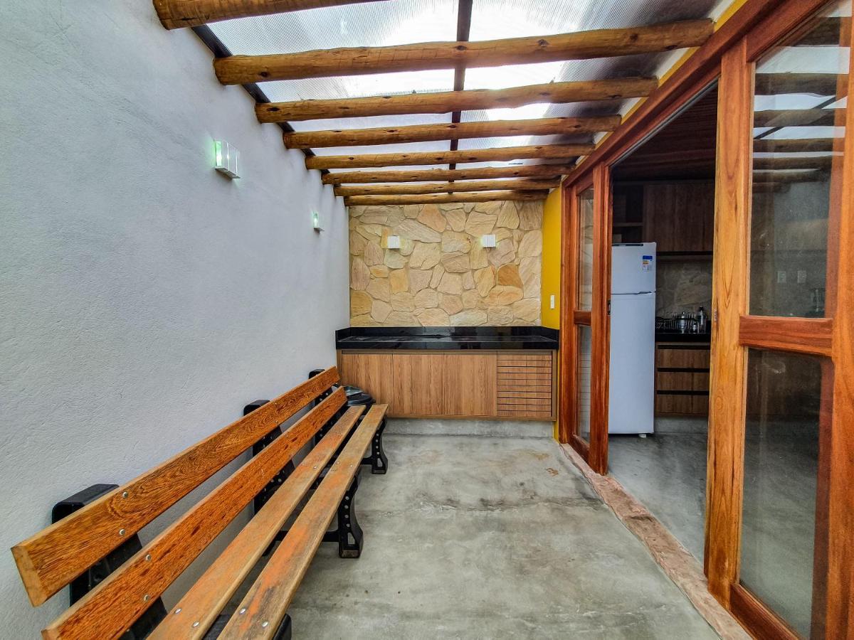 Casita Amarela Na Rua Mais Charmosa De Mucuge - Ba Villa Exterior foto
