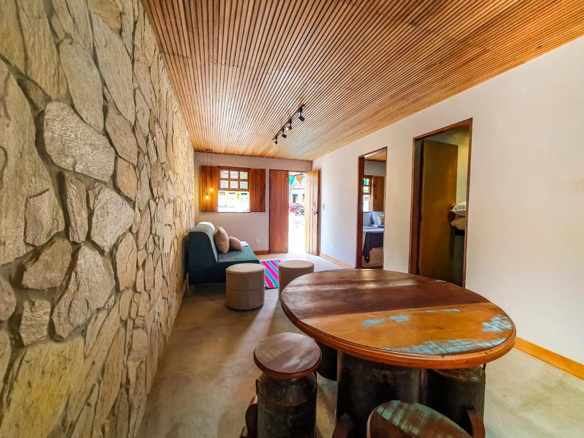 Casita Amarela Na Rua Mais Charmosa De Mucuge - Ba Villa Exterior foto