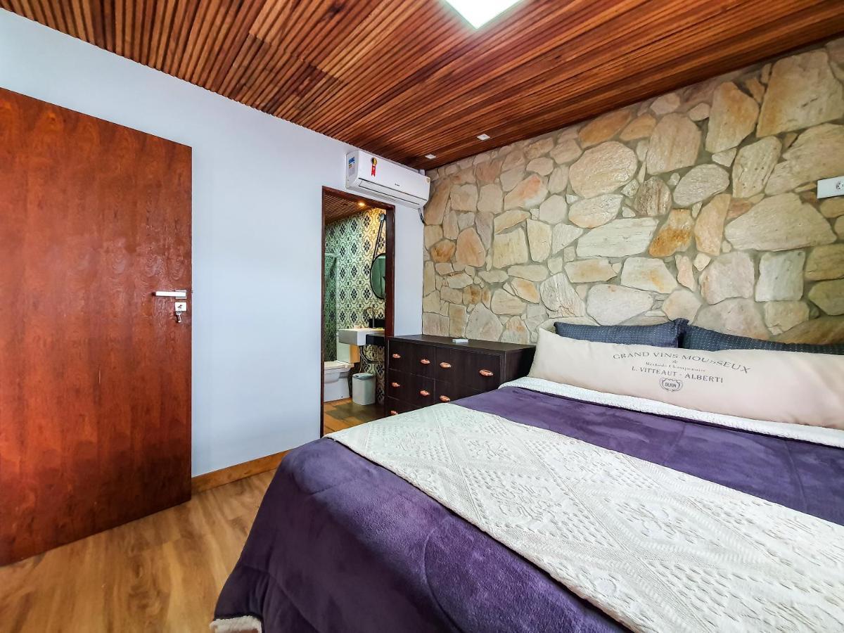 Casita Amarela Na Rua Mais Charmosa De Mucuge - Ba Villa Exterior foto